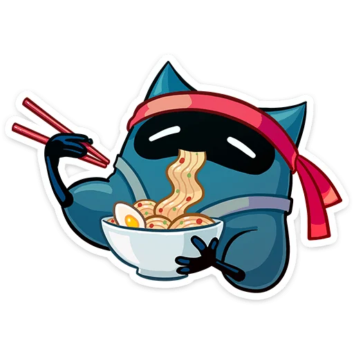 🍜 Стикер «Ничи» для Telegram