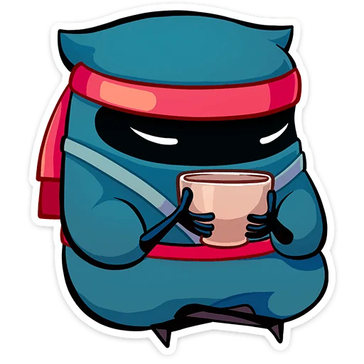 ☕️ Стикер «Ничи» для Telegram