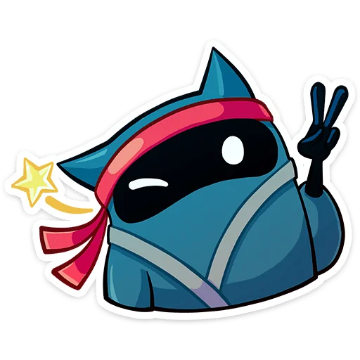 ✌️ Стикер «Ничи» для Telegram