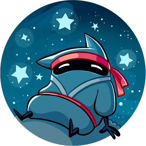 😐 Стикер «Ничи» для Telegram
