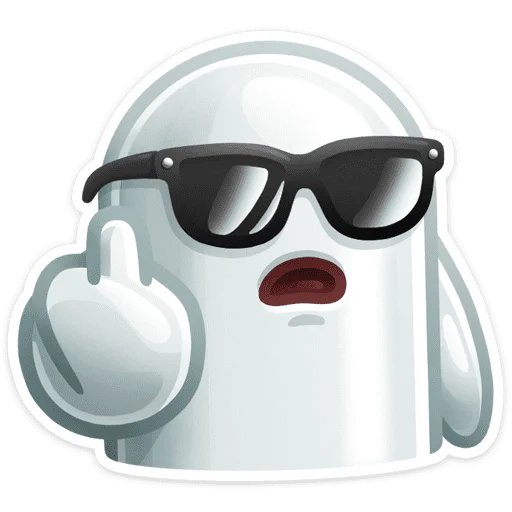 🖕 Стикер «НИЧОСИ» для Telegram