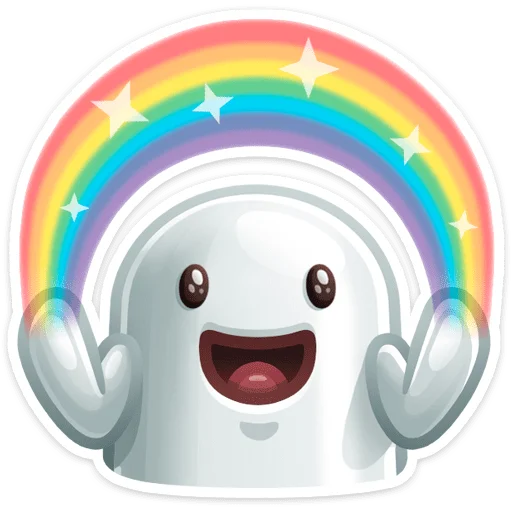 🌈 Стикер «НИЧОСИ» для Telegram