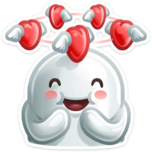❤ Стикер «НИЧОСИ» для Telegram