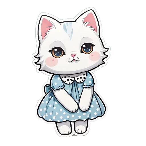 Стикерпак Niedliche Katze для Telegram — скачать