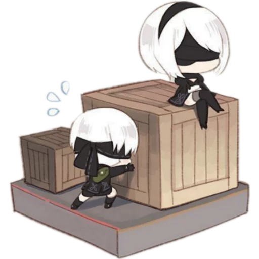 🗡 Стикер «Nier» для Telegram
