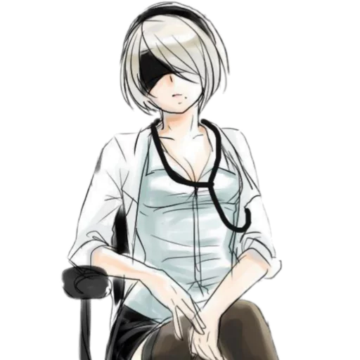 🗡 Стикер «Nier» для Telegram
