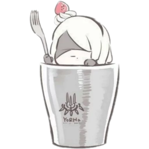 🗡 Стикер «Nier» для Telegram