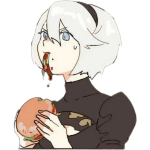 🗡 Стикер «Nier» для Telegram