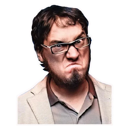 😡 Стикер «Андрей Нифёдов» для Telegram