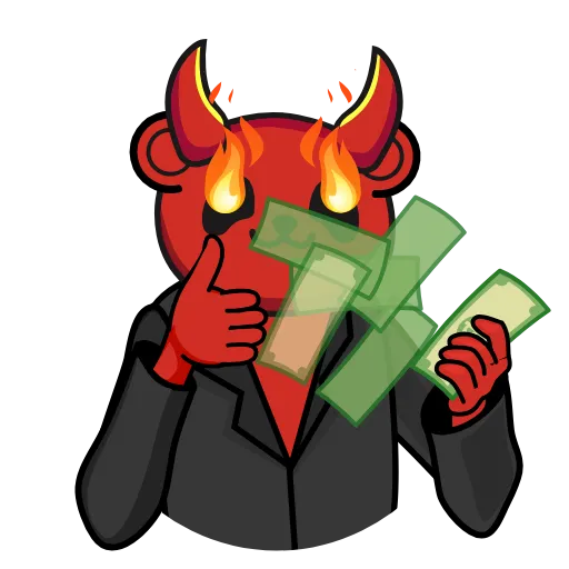 💵 Стикер «Nighcalls» для Telegram