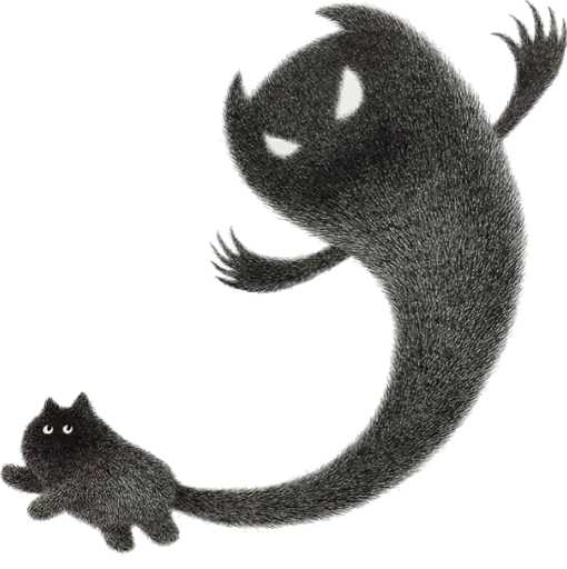 😼 Стикер «Night Cat» для Telegram