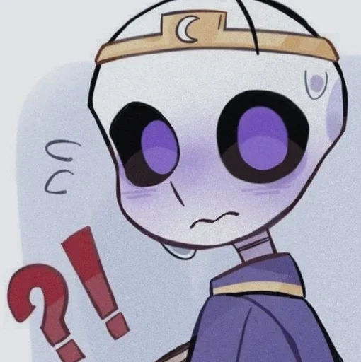 🌙 Стикер «Nightmare Sans» для Telegram