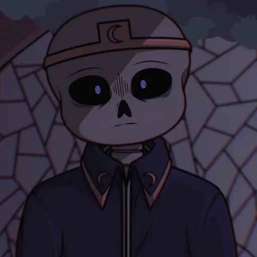 🌙 Стикер «Nightmare Sans» для Telegram
