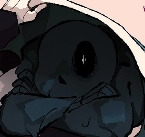 Стикерпак Nightmare Sans для Telegram — скачать