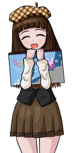 😄 Стикер «iroha nijiue» для Telegram