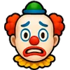 ☹️ Эмодзи «Клоун Никита» для Telegram
