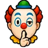 🤫 Эмодзи «Клоун Никита» для Telegram