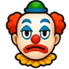 😞 Эмодзи «Клоун Никита» для Telegram