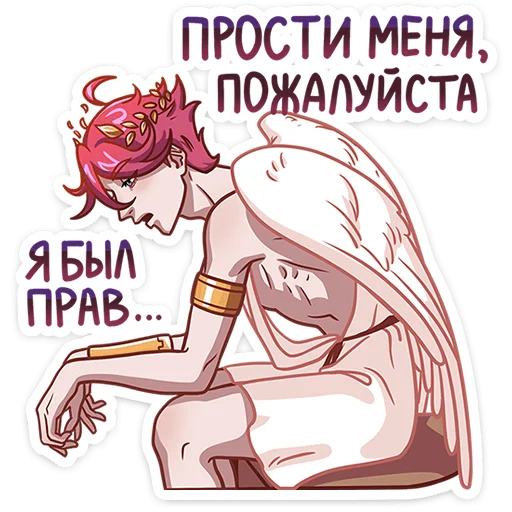 😖 Стикер «Нико» для Telegram