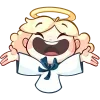 🤩 Эмодзи «Нимб И Рожки» для Telegram