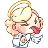 🤩 Эмодзи «Нимб И Рожки» для Telegram