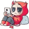 🤩 Эмодзи «Нимб И Рожки» для Telegram