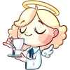 🤩 Эмодзи «Нимб И Рожки» для Telegram