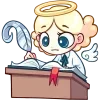 🤩 Эмодзи «Нимб И Рожки» для Telegram