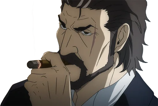 👨‍🦳 Стикер «• 91 Days • •» для Telegram