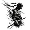 😎 Эмодзи «Ниндзя» для Telegram