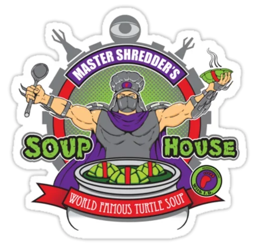 🍜 Стикер «Ninja Turtles» для Telegram