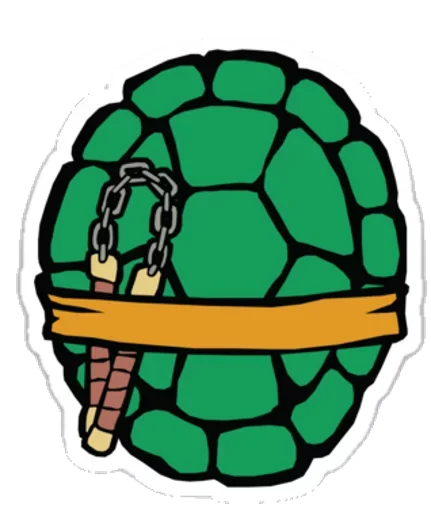 😜 Стикер «Ninja Turtles» для Telegram