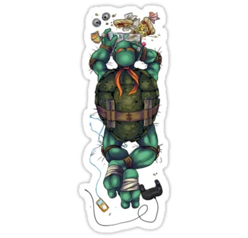 🎵 Стикер «Ninja Turtles» для Telegram