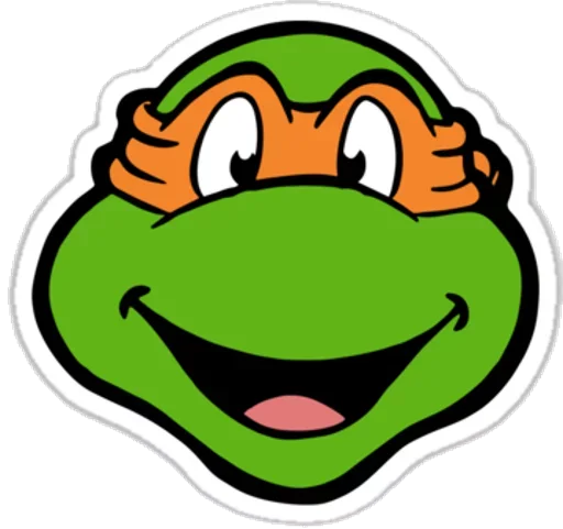 😅 Стикер «Ninja Turtles» для Telegram