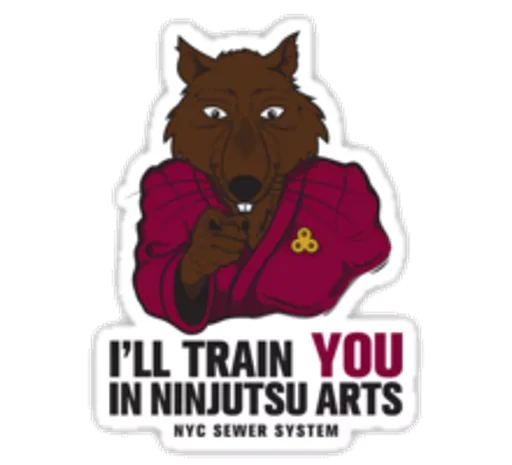 🐺 Стикер «Ninja Turtles» для Telegram
