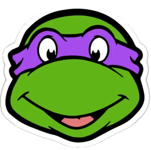 😁 Стикер «Ninja Turtles» для Telegram