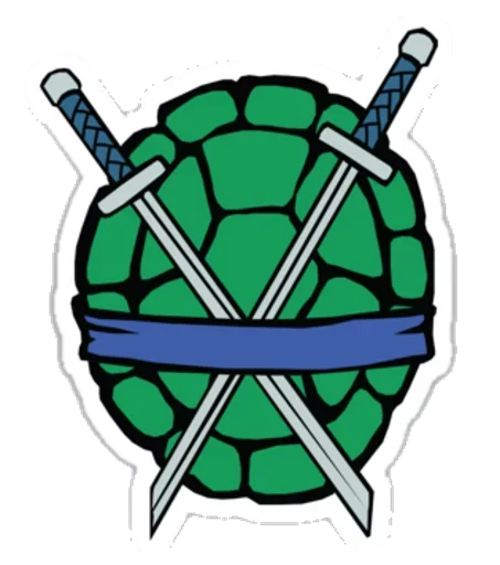 😉 Стикер «Ninja Turtles» для Telegram