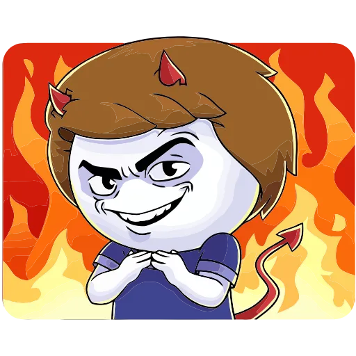 😈 Эмодзи «Нисик» для Telegram