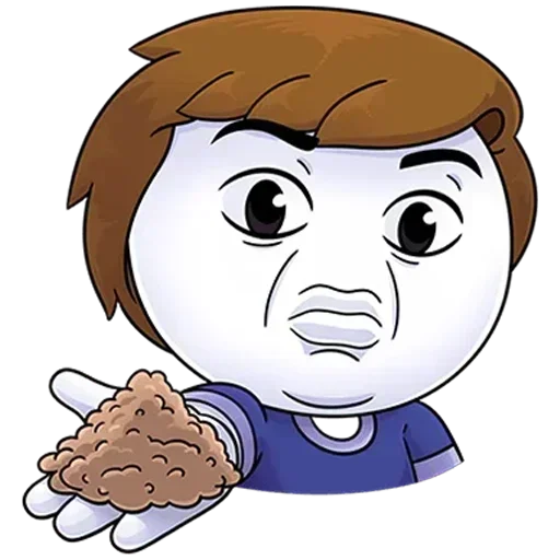 🫤 Стикер «Нисик Без Текста» для Telegram