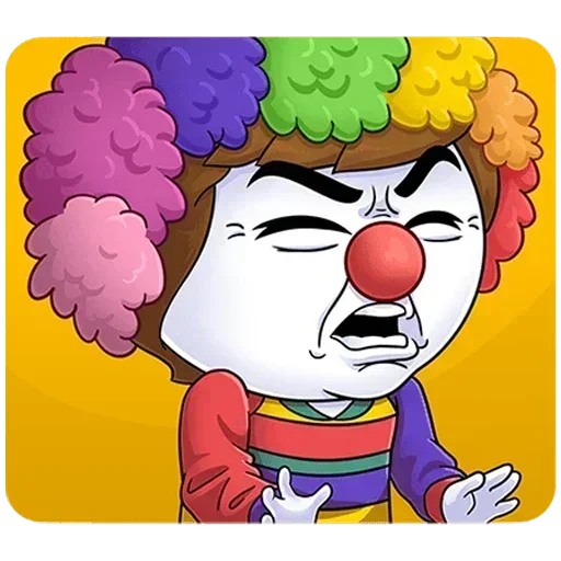 🤡 Стикер «Нисик Без Текста» для Telegram