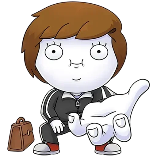 🙂 Стикер «Нисик Без Текста» для Telegram