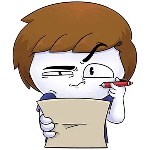 😑 Стикер «Нисик Без Текста» для Telegram