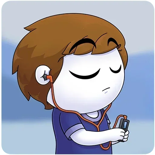 🎧 Стикер «Нисик Без Текста» для Telegram