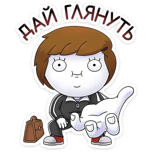 🙂 Стикер «Нисик» для Telegram