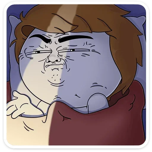 😑 Стикер «Нисик» для Telegram