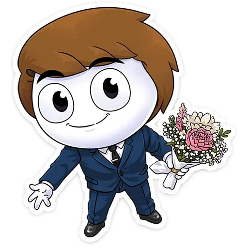 💐 Стикер «Нисик» для Telegram