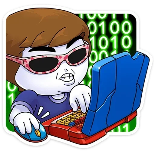 💻 Стикер «Нисик» для Telegram