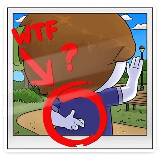 🤞 Стикер «Нисик» для Telegram