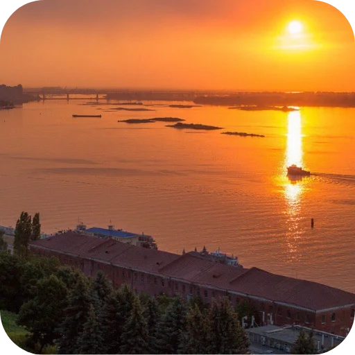🌇 Стикер «Нижний Новгород 52» для Telegram