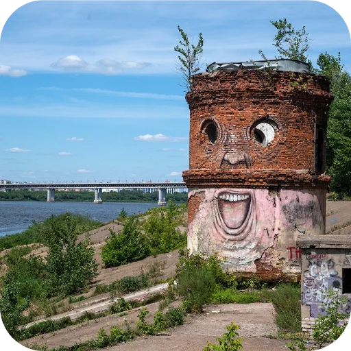 🗼 Стикер «Нижний Новгород 52» для Telegram